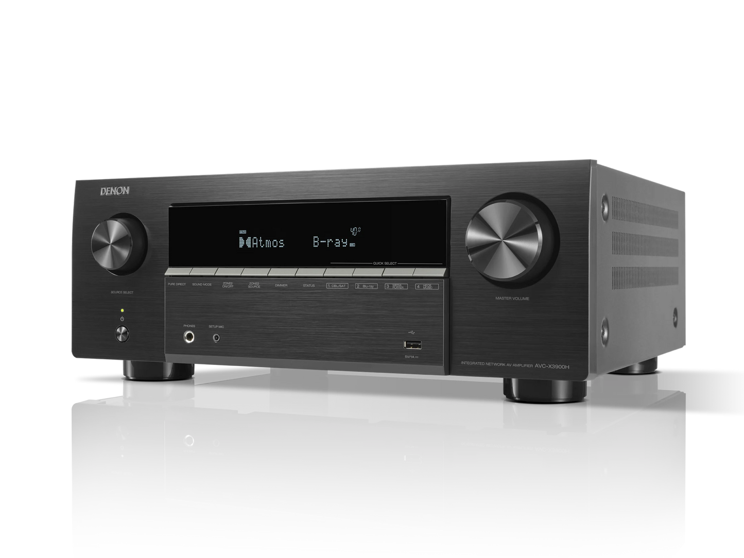 Denon AVC-X3900H 9.4 Ch. 105W 4K/8K Dolby Atmos AV Amplifier