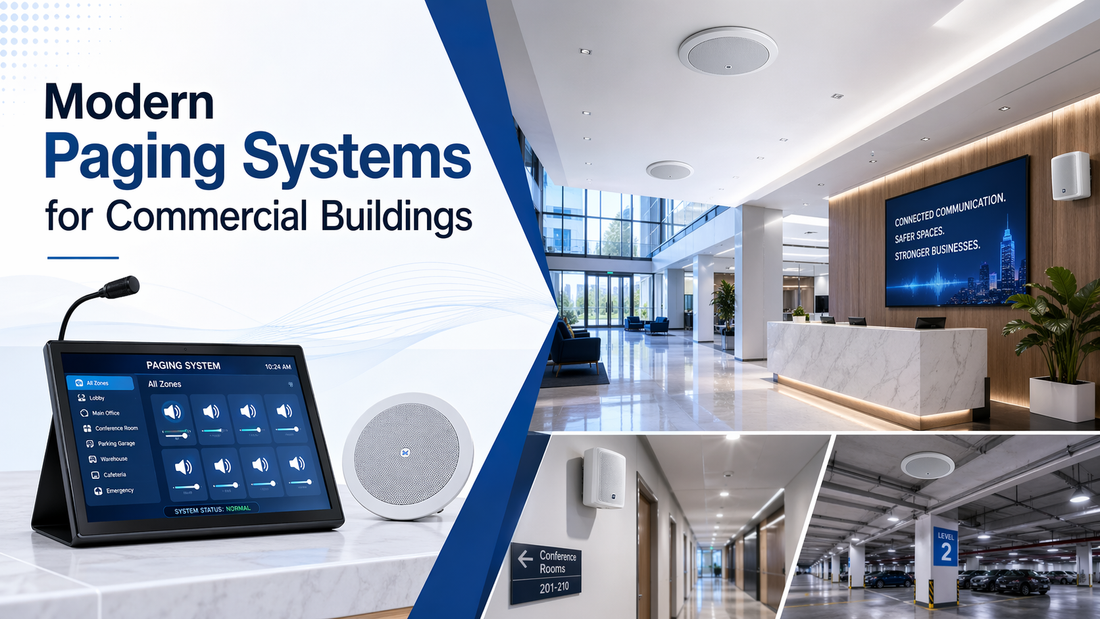 Modern Paging Systems for Commercial Buildings