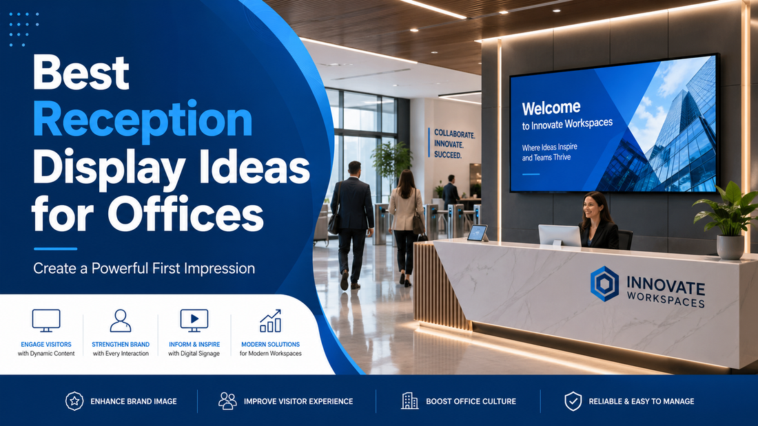 Best Reception Display Ideas for Offices