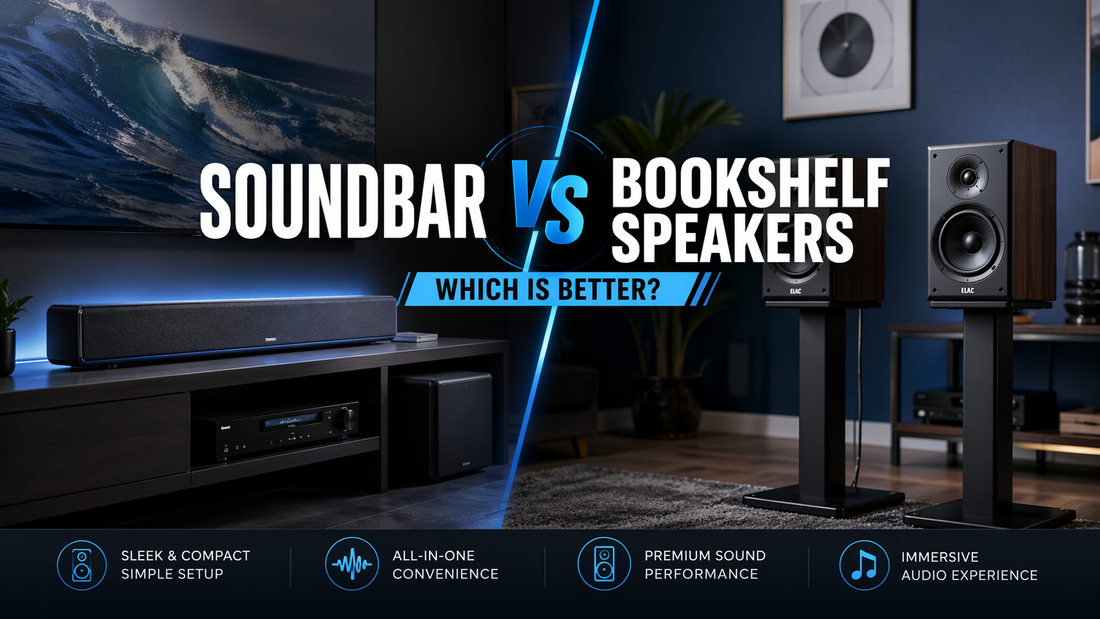 Soundbar vs Bookshelf Speakers: Which is Better?