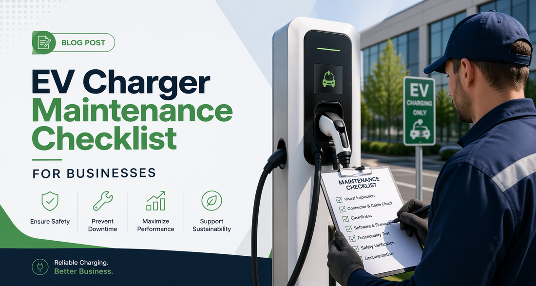 EV Charger Maintenance Checklist for Businesses
