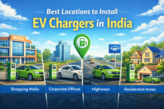 Best Locations to Install EV Chargers in India