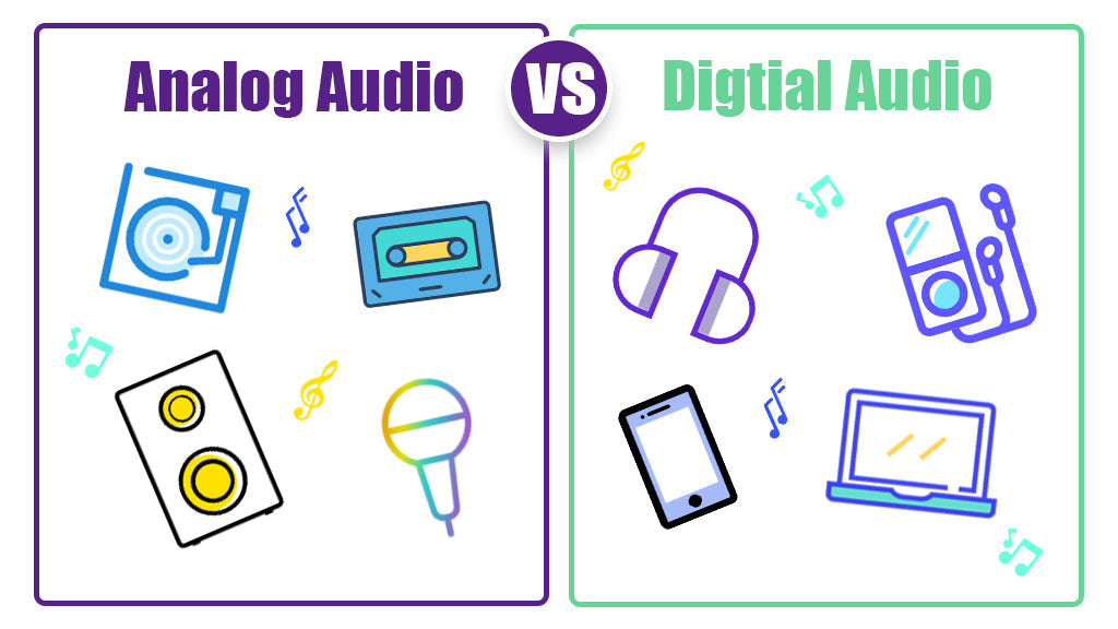 Difference Between Analog & Digital Audio Systems
