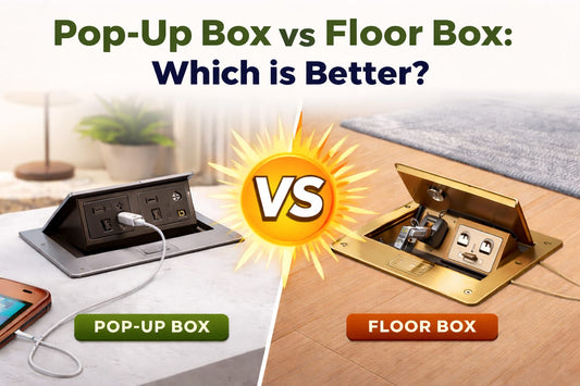 Pop-Up Box vs Floor Box: Which is Better??