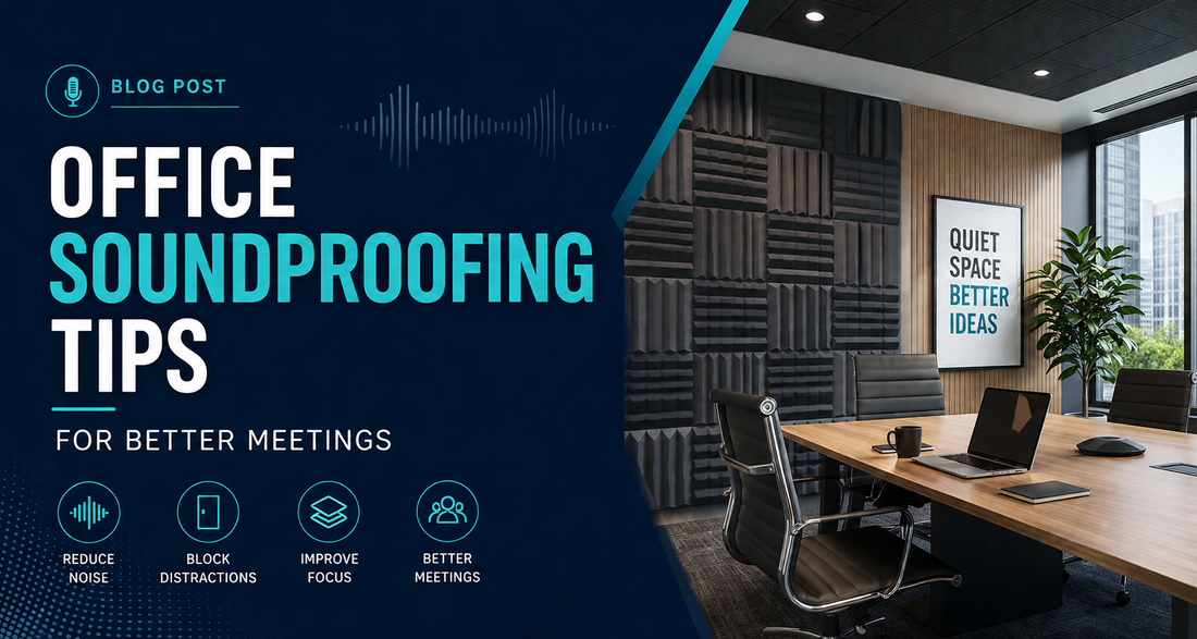 Office Soundproofing Tips for Better Meetings