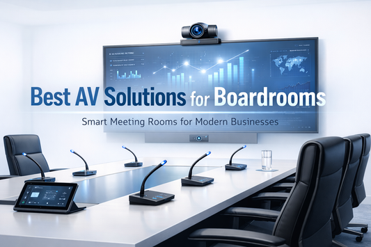 Best AV Solutions for Boardrooms