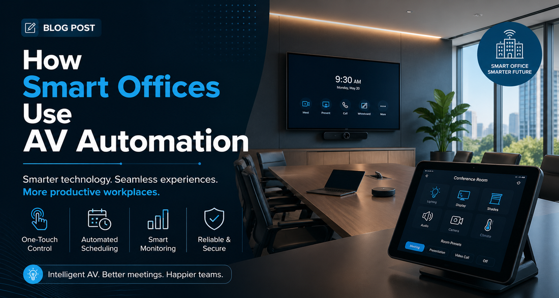 How Smart Offices Use AV Automation