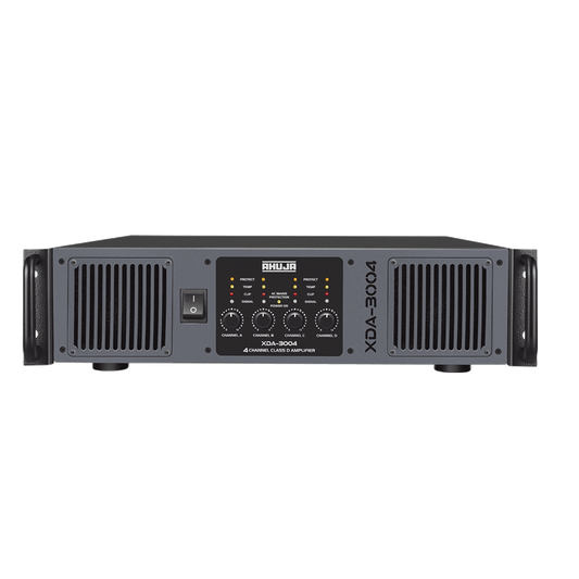 Ahuja XDA-3004 Quad Channel Class D Power Amplifier