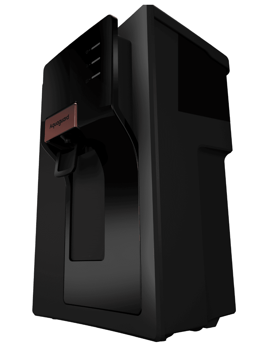 Eureka Forbes NOVA WS RO+UV+UF+TA+ALKALINE+Stainless steel 2X With Wall & Table Mount 6.2 Litre Water Purifier (Black) With Mega Sediment Filter