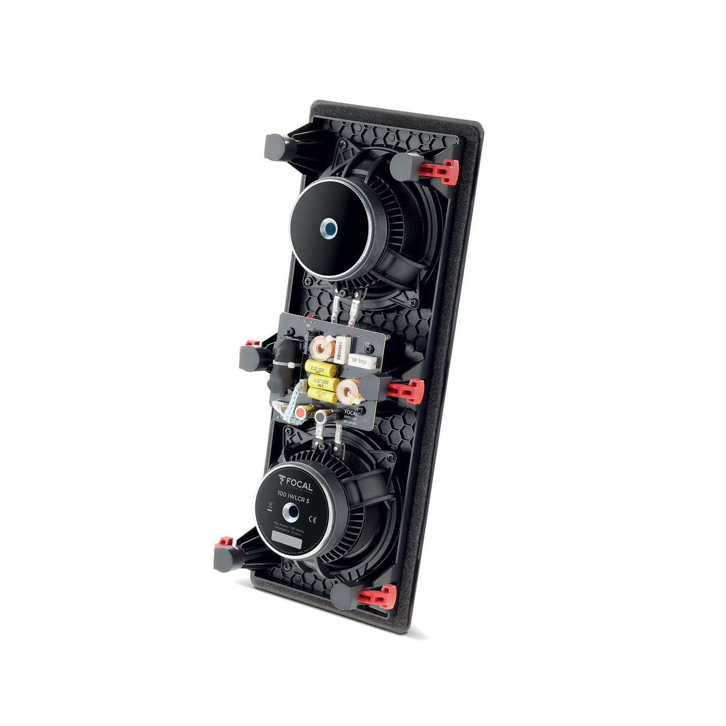 Focal 100 IWLCR5 In-Wall LCR Speaker for Home Theater & Surround Sound