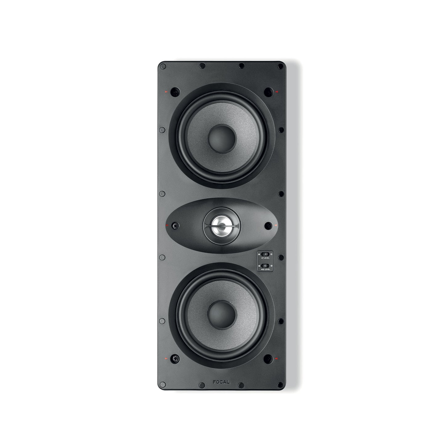 Focal 100 IWLCR5 In-Wall LCR Speaker for Home Theater & Surround Sound