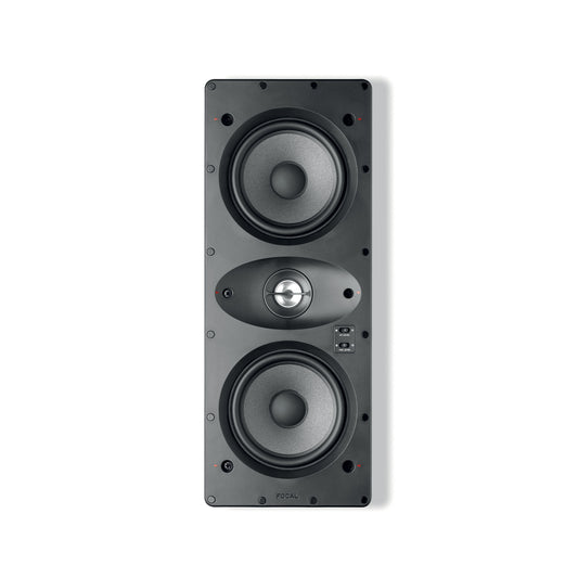 Focal 100 IWLCR5 In-Wall LCR Speaker for Home Theater & Surround Sound
