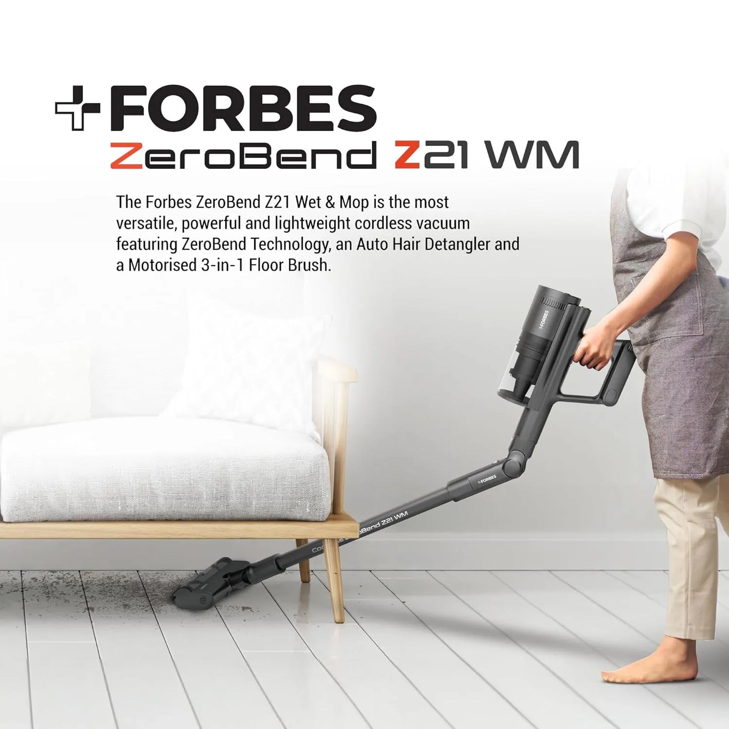 Forbes Cordless Zerobend Z10 Vacuum Cleaner