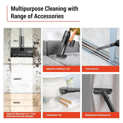 Forbes Cordless Zerobend Z10 Vacuum Cleaner