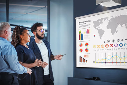 OPTOMA AZH430UST Compact Eco-Friendly Ultra Short Throw Projector