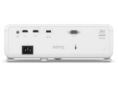 BenQ LW550 3000lms WXGA LED Meeting Room Projector (3500 lm) Portable Projector (Silver)