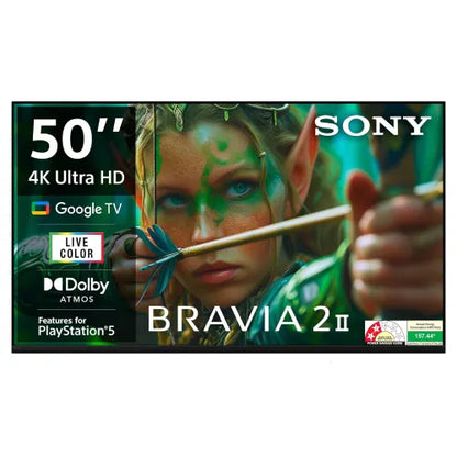 Sony 126 cm (50 inches) BRAVIA 2M2 Series 4K Ultra HD Smart LED Google TV K-50S22M2