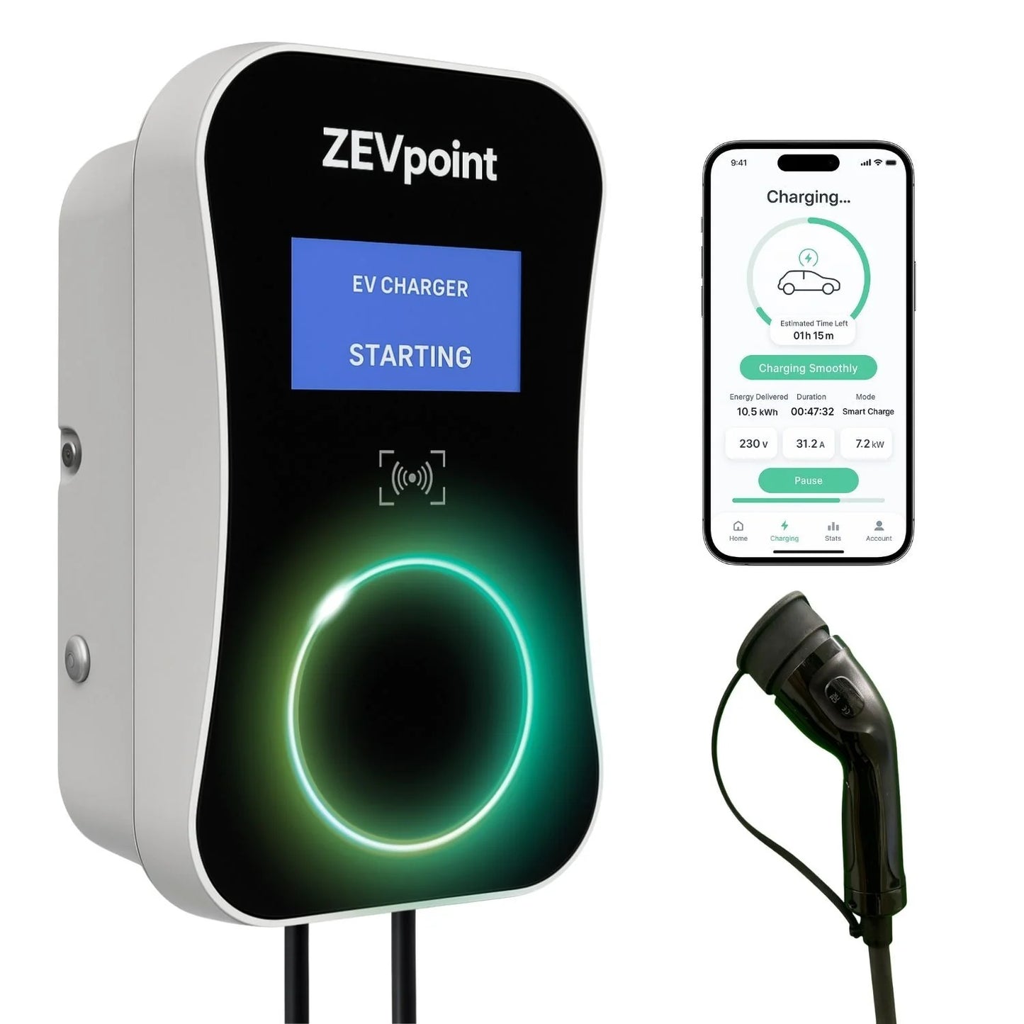 Duos 7.5 kW EV Charger