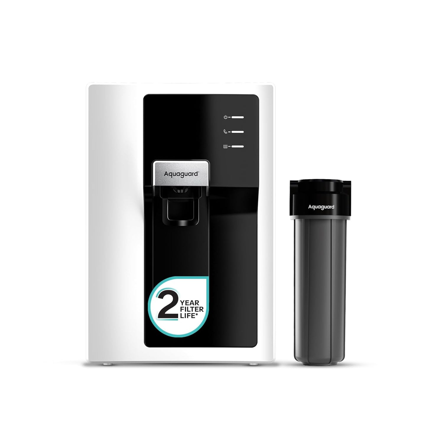 Aquaguard Enrich Astor RO+UV+Alk 2X Water Purifier 6L | 2 Year Filter Life