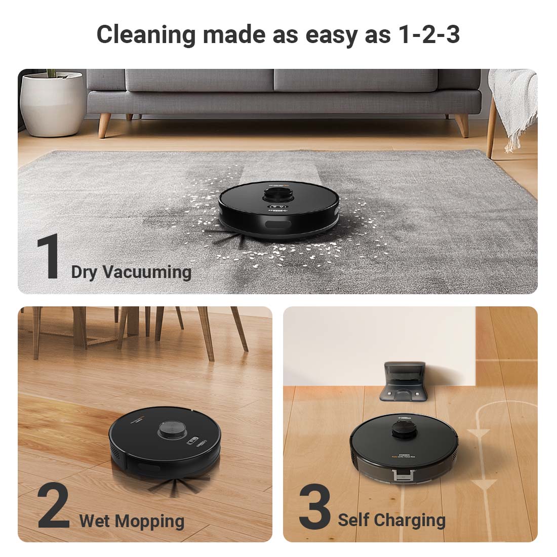 Eureka Forbes LVac Voice Nuo Robotic Automatic Vacuum Cleaner