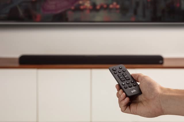 Polk Audio Signa S4 - Black, Bluetooth, Soundbar