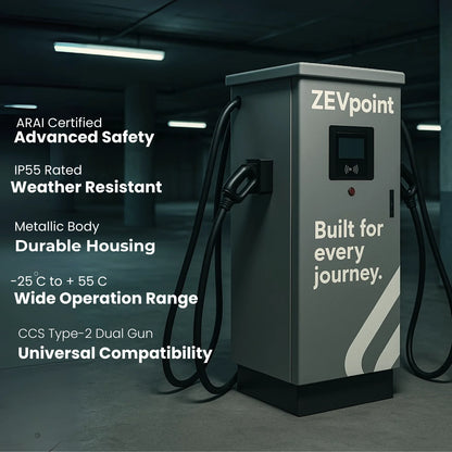 Nova 120kW DC Charger | Dual Gun Fast EV Charging Solution for High-Traffic Stations