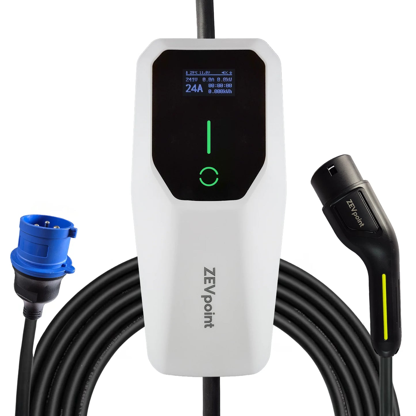 Dash 7.5 Portable EV Charger | Carry Bag+32A Socket
