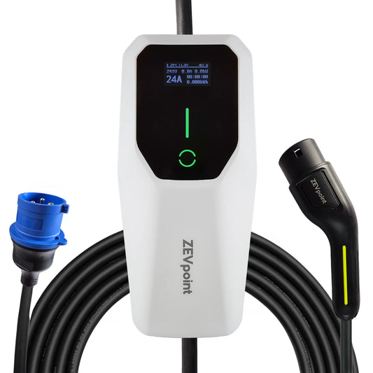 Dash 7.5 Portable EV Charger | Carry Bag+32A Socket