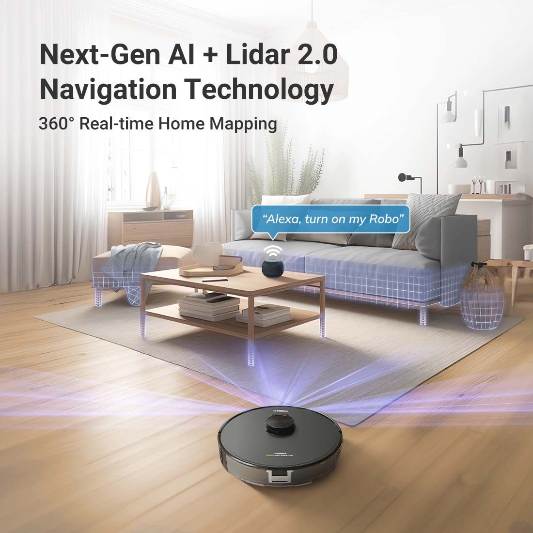 Eureka Forbes Robotic LVac Voice Pro Vacuum Cleaner