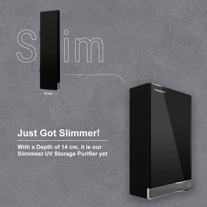 Aquaguard Aspire Slimtech Glass UV Storage Copper Water Purifier