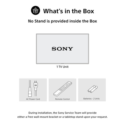 Sony BRAVIA 3 Series 139 cm (55 inches) 4K Ultra HD AI Smart LED Google TV K-55S30 (Black)