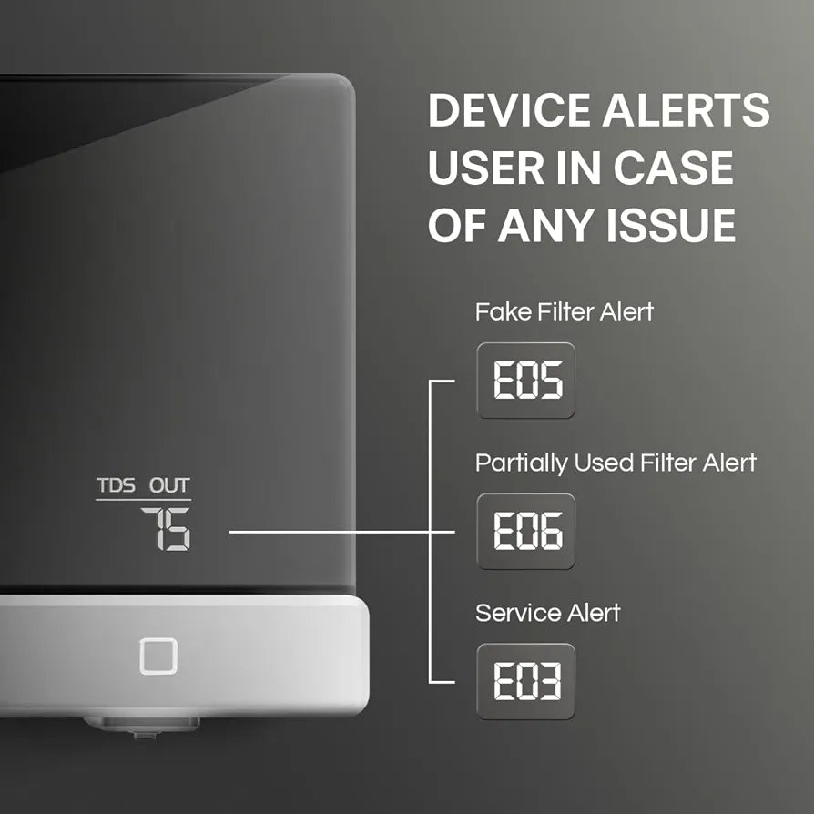 Aquaguard Slim Glass UV Bar Inline Water Purifier