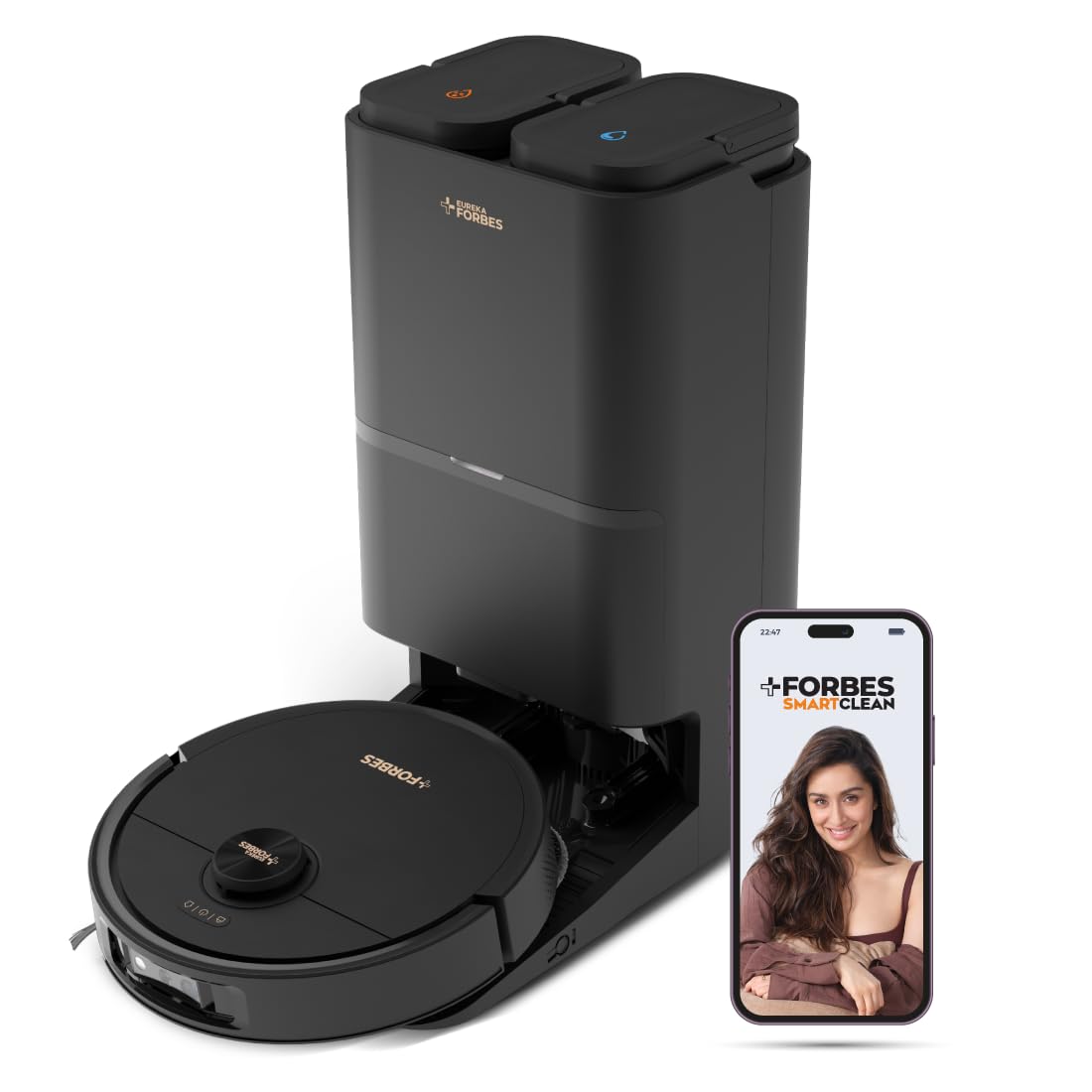 Eureka Forbes SMARTCLEAN Fully Automatic Robotic Vacuum & Mop