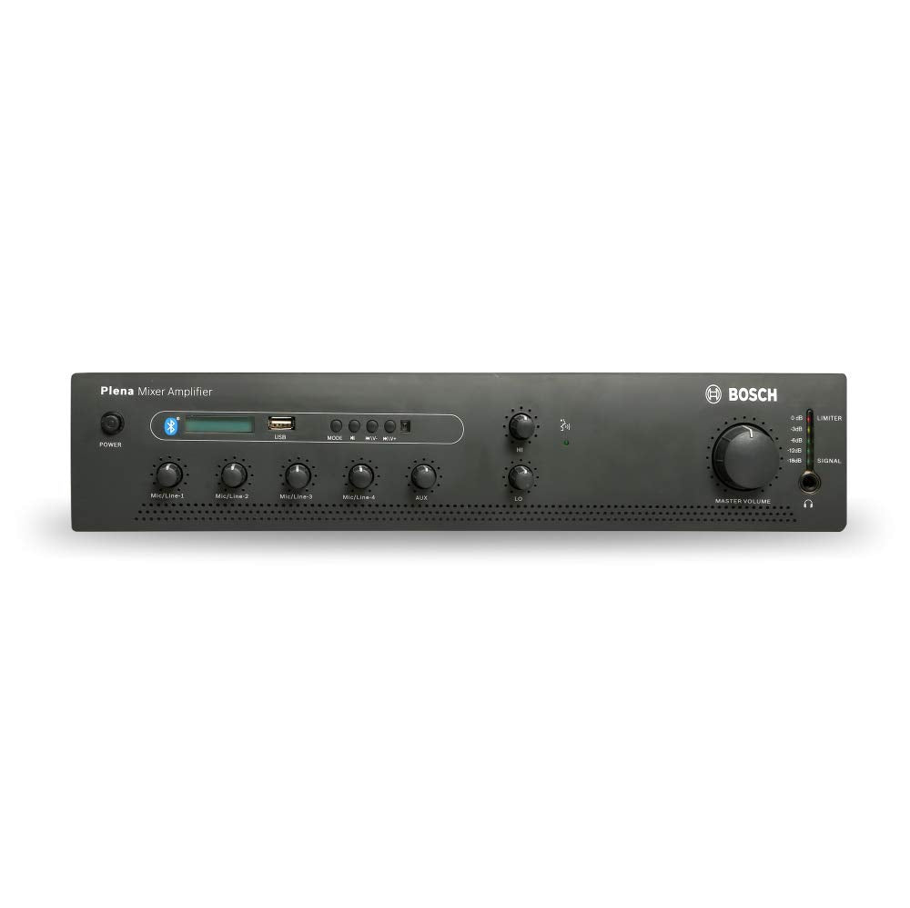 Bosch PLE-1ME060-3IN 60W Plena Mixer Amplifier for PA & Stage Audio Systems