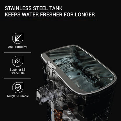 EUREKA FORBES Aquaguard Eden UV Stainless Steel Copper Water Purifier