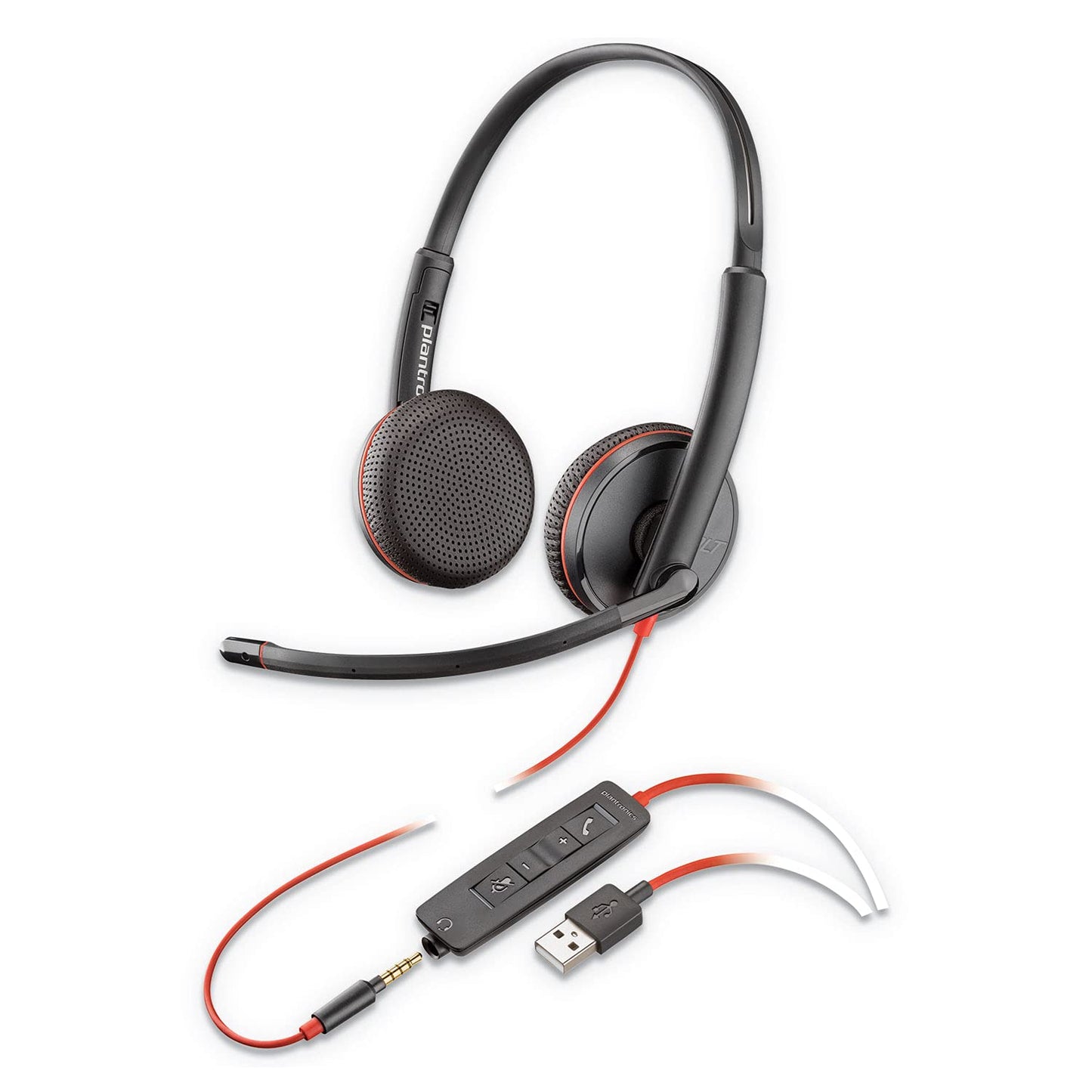 Poly by Plantronics - Blackwire 3225 USB-A Wired Headset