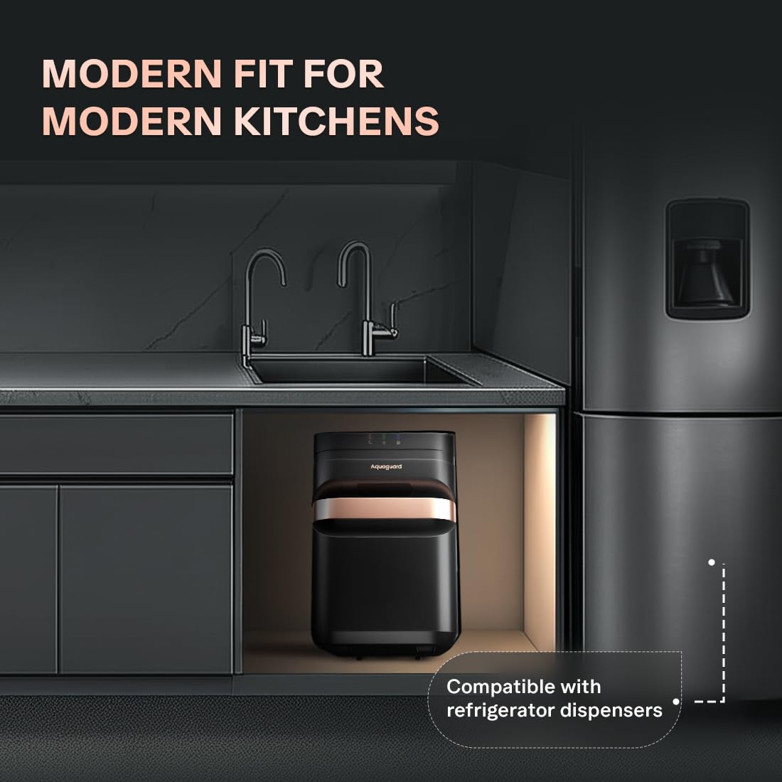 EUREKA FORBES Aquaguard Aspire Designo UTC RO+UV 2X UTC Water Purifier