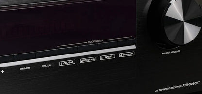 Denon AVR‑X250BT is a 5.1‑channel AV receiver