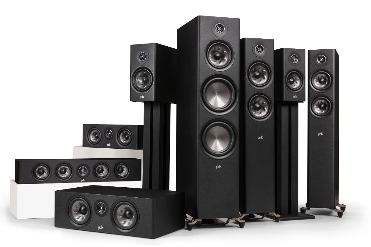 Polk Audio Reserve R700 Tower Speakers (Pair) | Flagship Hi-Fi Floor Standing Speakers