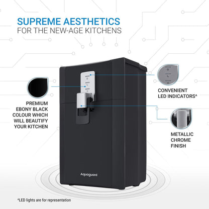 Aquaguard Enrich Superio WS RO+UV Stainless Steel Alkaline Water Purifier
