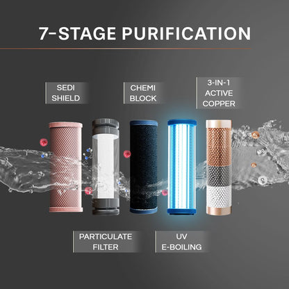 EUREKA FORBES Aquaguard Eden UV Stainless Steel Copper Water Purifier