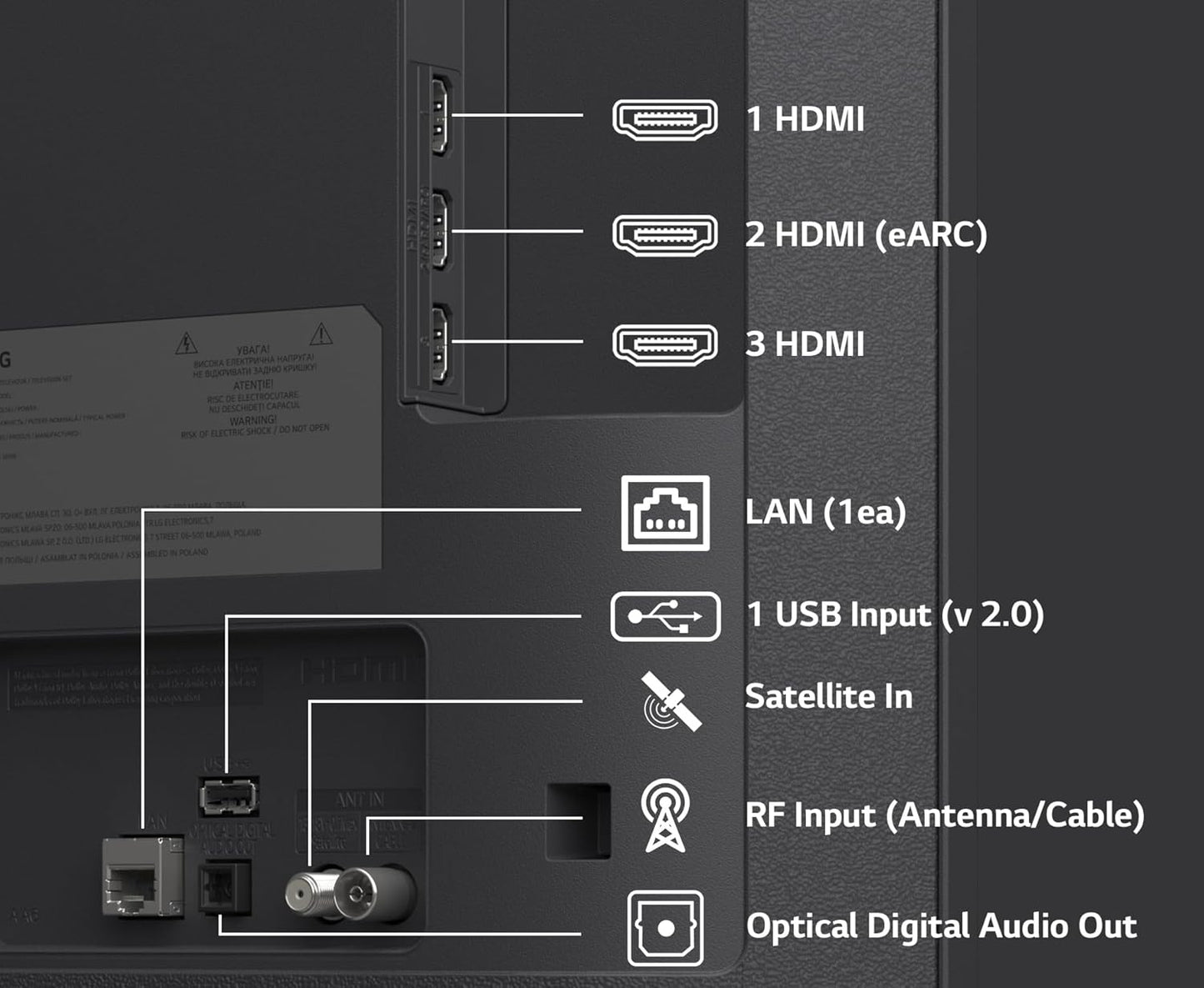 LG UA831C SERIES 4K UHD Commercial TV 139 cm (55 inches)