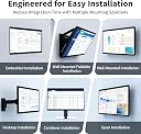 Factory Fitted Pcap Touch Android All In One 21.5 inch Android AIO