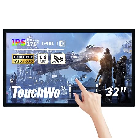 Factory Fitted Capacitive Touch Monitors 32 inch