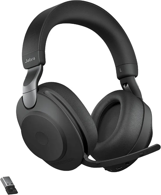 Jabra Evolve2 85 Link380A UC Stereo Over_Ear Wireless Headphones Black