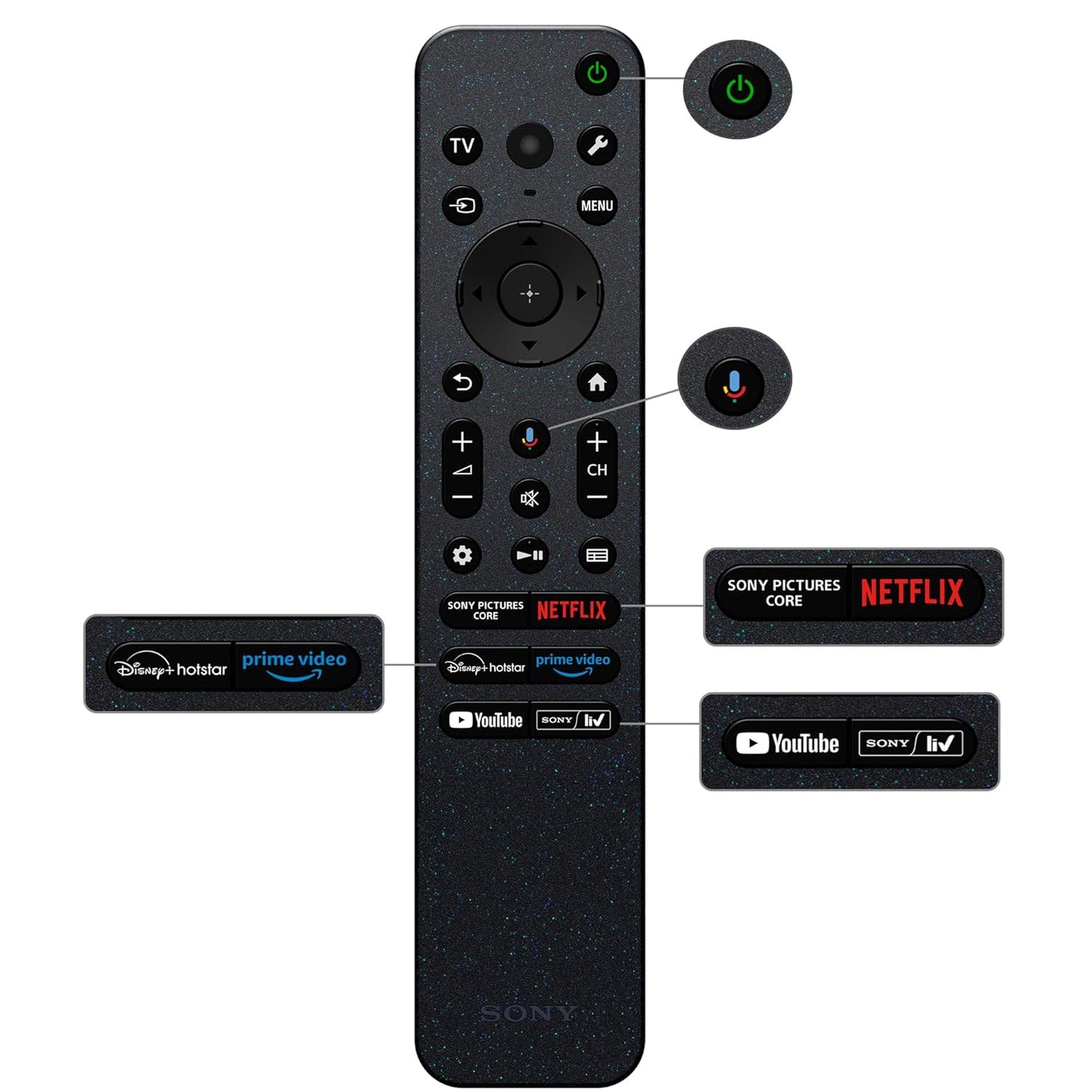 Sony 189 cm (75 inches) BRAVIA 7 4K Ultra HD AI Smart Mini LED Google TV K-75XR70