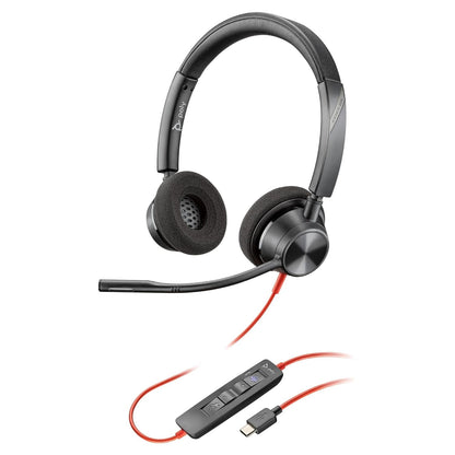 Poly Blackwire 3320 stereo headset USB-C/A Headset