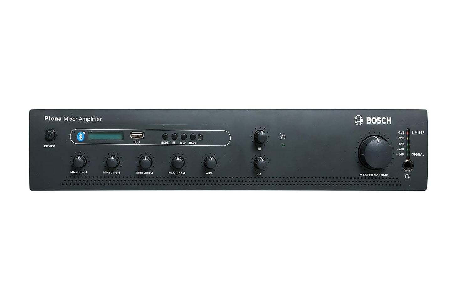 Bosch Plena PLE-1ME240-3IN 240W Compact Mixer Amplifier for PA Systems
