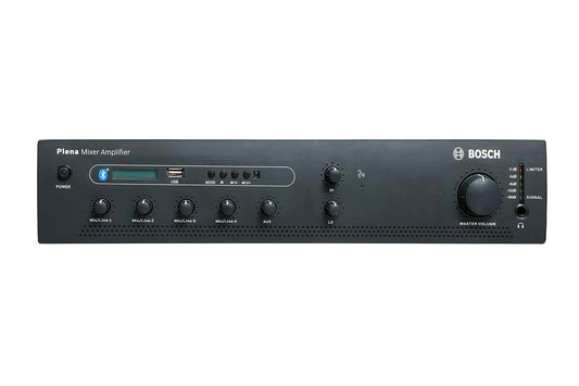 Bosch Plena PLE-1ME240-3IN 240W Compact Mixer Amplifier for PA Systems