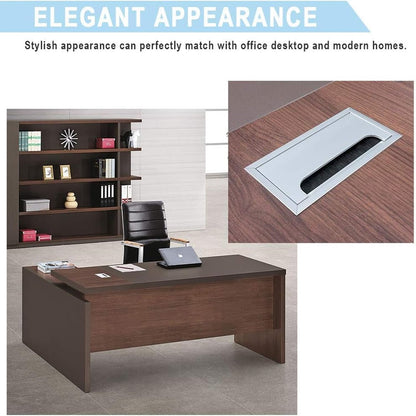 Brush Type 8 Module Pop-Up Box | Smart Conference Table Connectivity Solution